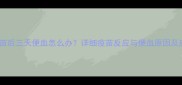 狗狗打疫苗后三天便血怎么办详细疫苗反应与便血原因及应对措施