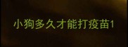 小狗多久才能打疫苗