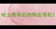 哈士奇背后的狗皮很松
