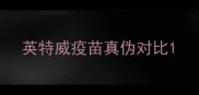 英特威疫苗真伪对比