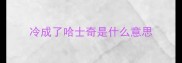 冷成了哈士奇是什么意思