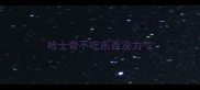 哈士奇不吃东西没力气