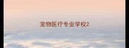 宠物医疗专业学校