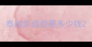 泰迪弄造型要多少钱