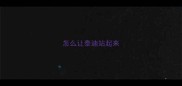 怎么让泰迪站起来
