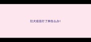 狂犬疫苗打了肿怎么办