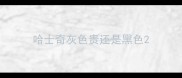 哈士奇灰色贵还是黑色