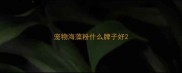 宠物海藻粉什么牌子好