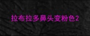 拉布拉多鼻头变粉色