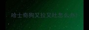 哈士奇狗又拉又吐怎么办