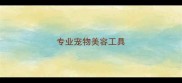 专业宠物美容工具