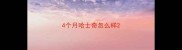 4个月哈士奇怎么样