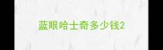 蓝眼哈士奇多少钱