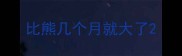 比熊几个月就大了