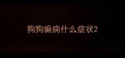 狗狗癫痫什么症状