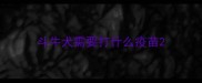 斗牛犬需要打什么疫苗