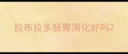 拉布拉多肠胃消化好吗
