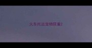 火车托运宠物限重