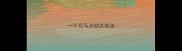 一个月马犬幼犬挑选