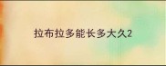 拉布拉多能长多大久