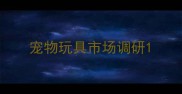 宠物玩具市场调研