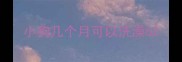 小狗几个月可以洗澡6