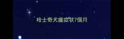 哈士奇犬瘟症状7個月