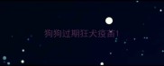 狗狗过期狂犬疫苗