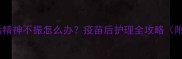 狗狗接种疫苗后精神不振怎么办疫苗后护理全攻略附恢复时间表