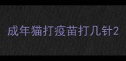 成年猫打疫苗打几针