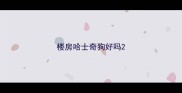 楼房哈士奇狗好吗