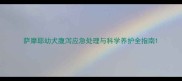 萨摩耶幼犬腹泻应急处理与科学养护全指南