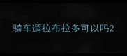 骑车遛拉布拉多可以吗