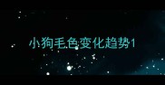 小狗毛色变化趋势
