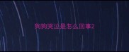 狗狗哭泣是怎么回事