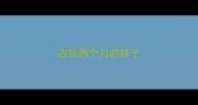 古牧两个月的样子