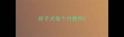 杯子犬每个月费用