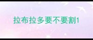 拉布拉多要不要割