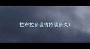拉布拉多发情持续多久