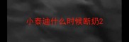 小泰迪什么时候断奶