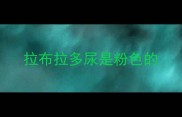 拉布拉多尿是粉色的