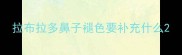 拉布拉多鼻子褪色要补充什么