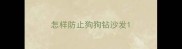 怎样防止狗狗钻沙发