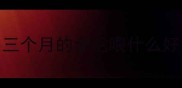 三个月的金毛喂什么好