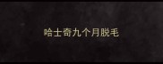 哈士奇九个月脱毛