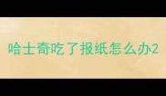 哈士奇吃了报纸怎么办