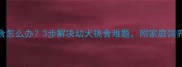 哈士奇挑食怎么办3步解决幼犬挑食难题附家庭饲养全攻略
