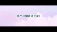 两个月狗能喝豆浆