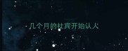 几个月的杜宾开始认人