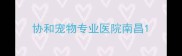 协和宠物专业医院南昌